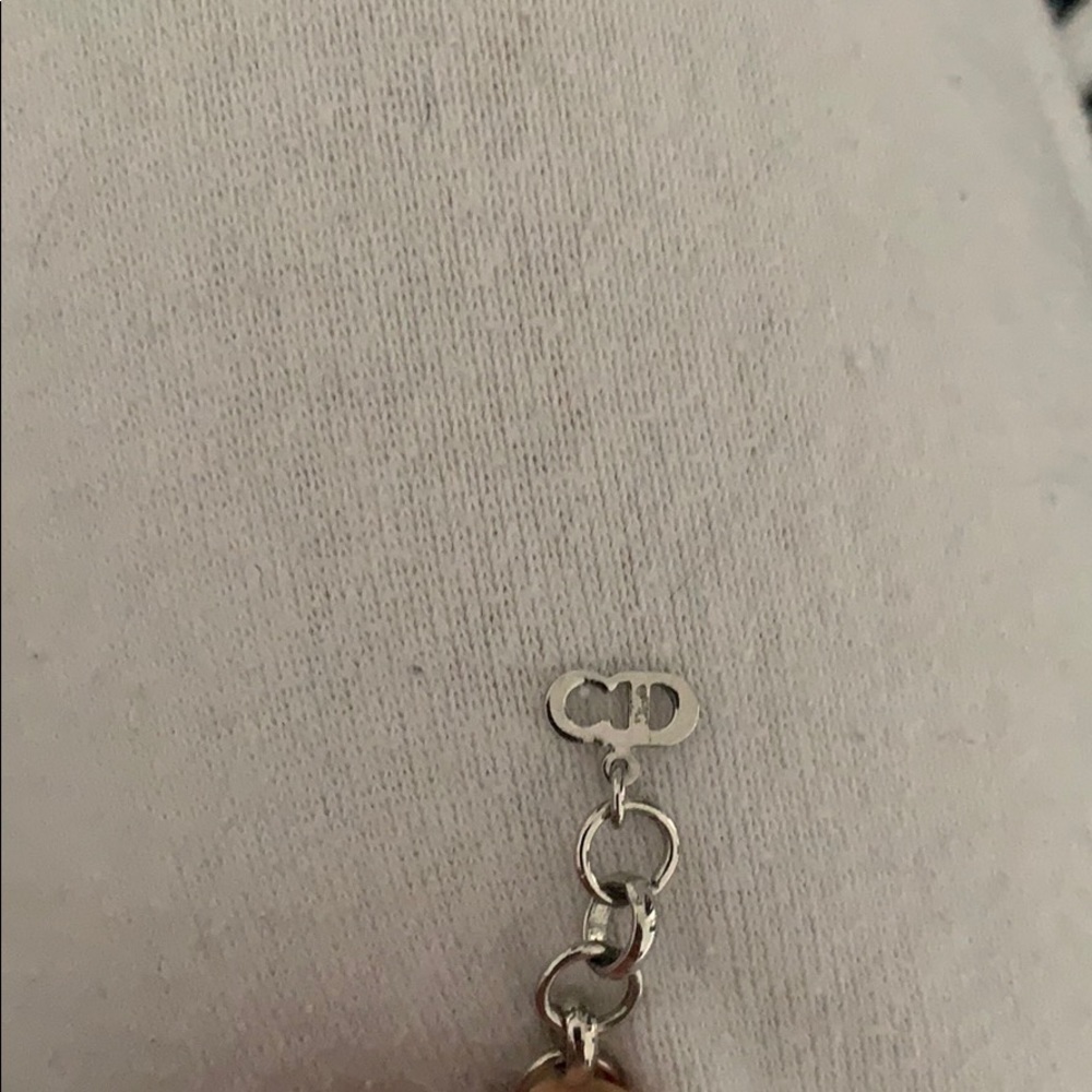 Dior dog tag diamond necklace - Picture 5 of 9